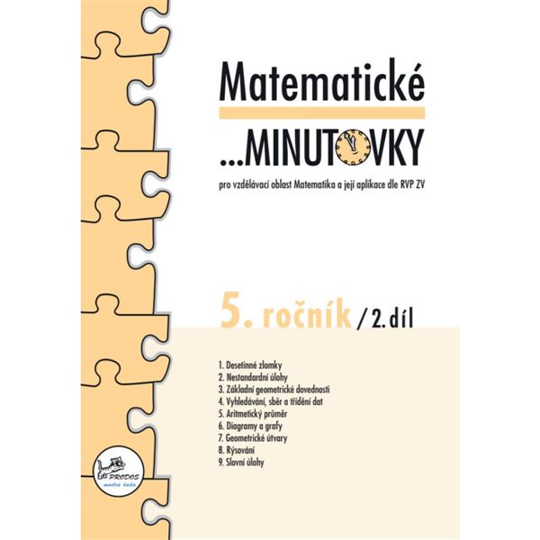 Matematické ...minutovky pro 5. ročník – 2. díl