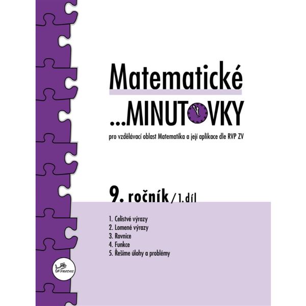 Matematické ...minutovky 9. ročník – 1. díl