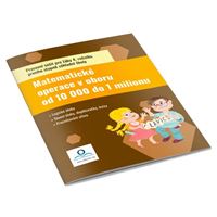 Matematické operace v oboru od 10 000  do 1 milionu - Pracovní sešit