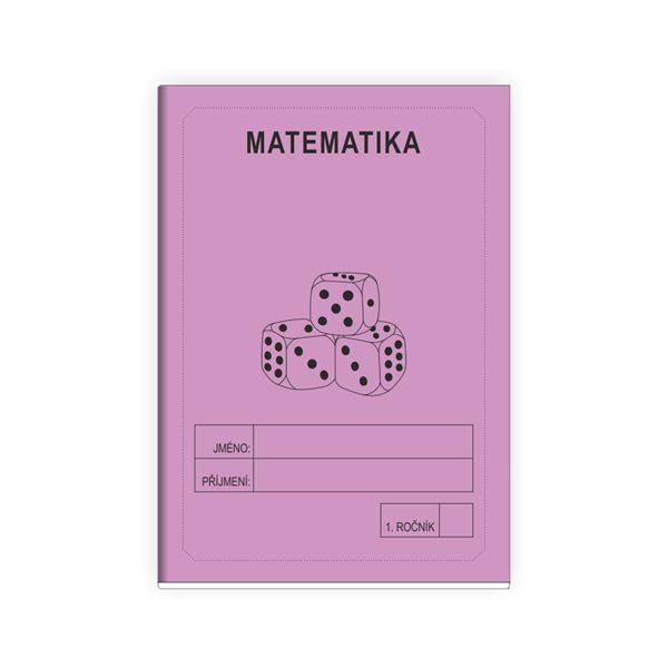 Matematika 1 - školní sešit FIALOVÁ