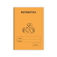 Matematika 1 - školní sešit ORANŽOVÁ