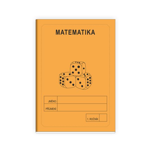 Matematika 1 - školní sešit ORANŽOVÁ