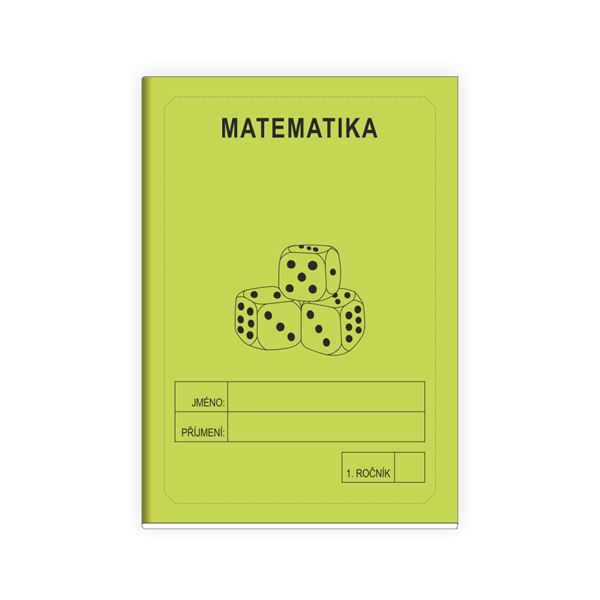 Matematika 1 - školní sešit ZELENÁ