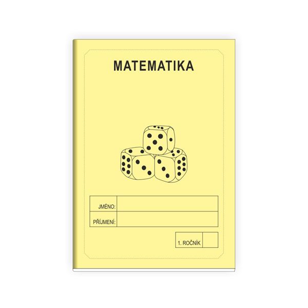 Matematika 1 - školní sešit ŽLUTÁ