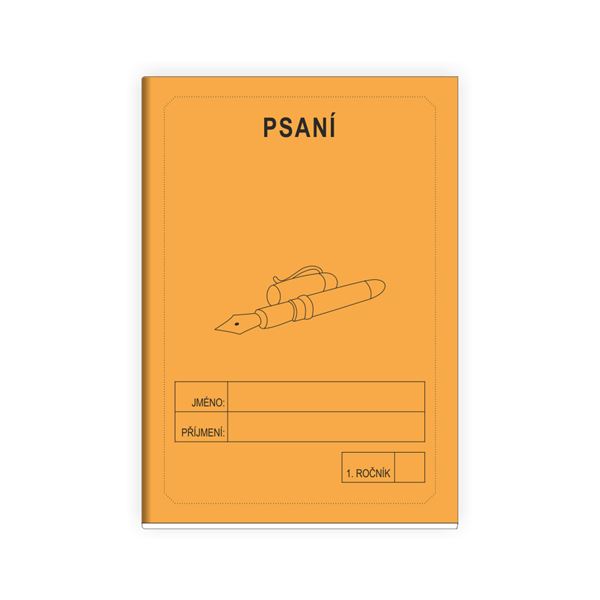 Psaní 1 ORANŽOVÁ