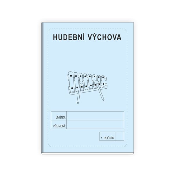 Hudební výchova 1 - školní sešit MODRÁ