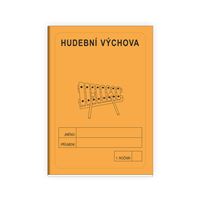 Hudební výchova 1 - školní sešit ORANŽOVÁ