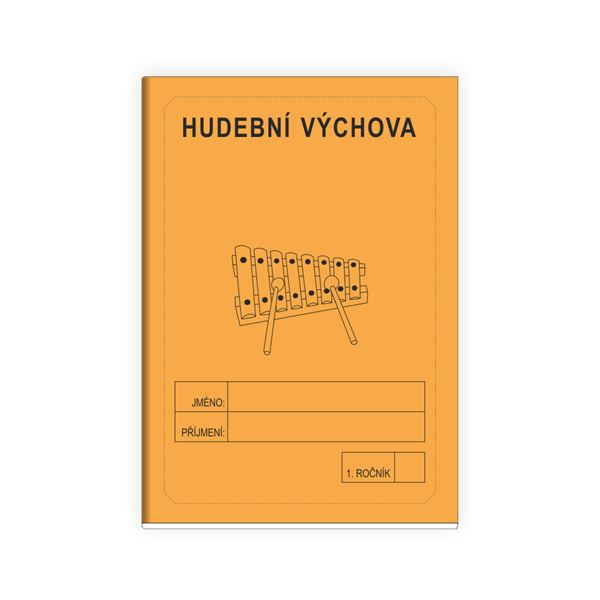 Hudební výchova 1 - školní sešit ORANŽOVÁ