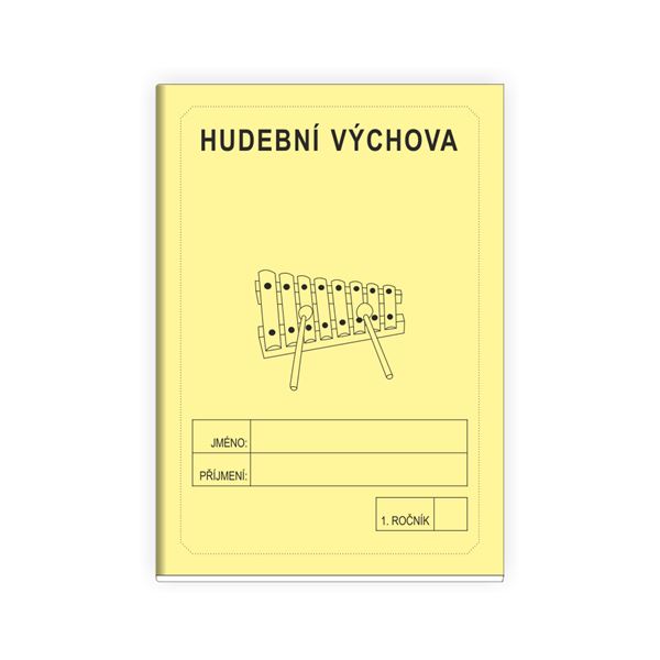 Hudební výchova 1 - školní sešit ŽLUTÁ