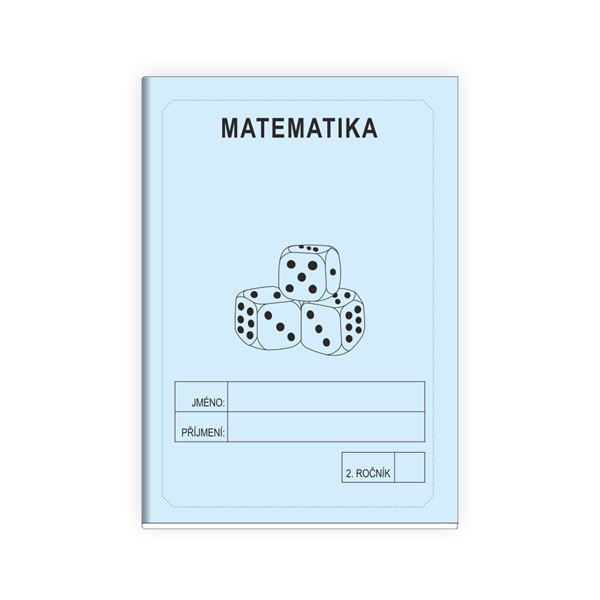 Matematika 2 - školní sešit MODRÁ