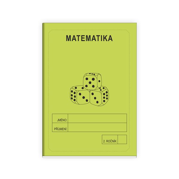 Matematika 2 - školní sešit ZELENÁ