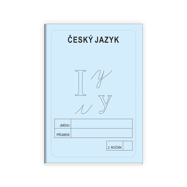 Český jazyk 2 - sešit MODRÝ