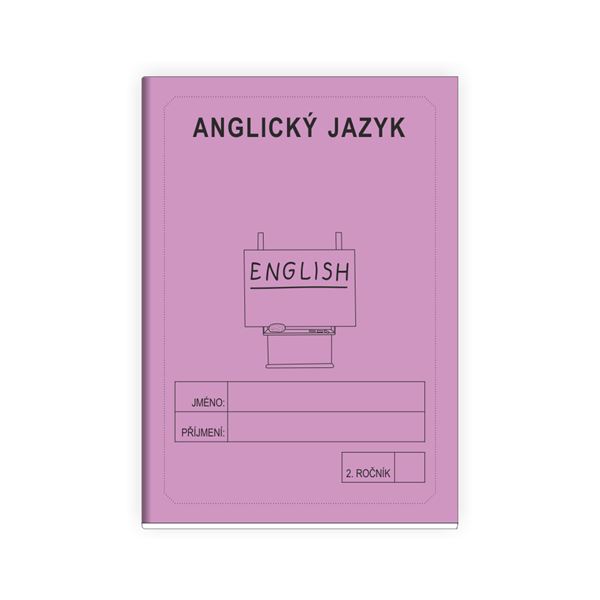 Anglický jazyk 2 - školní sešit FIALOVÁ