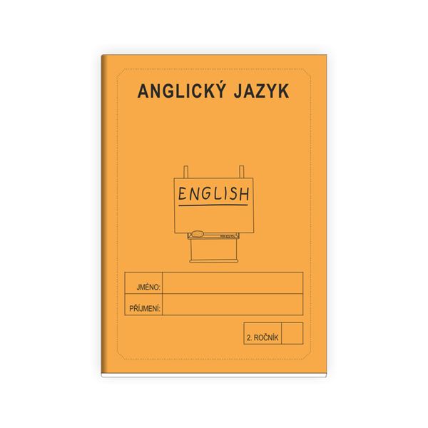 Anglický jazyk 2 - školní sešit ORANŽOVÁ