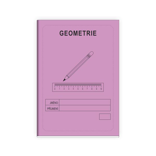 Geometrie sešit - FIALOVÝ