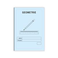 Geometrie sešit - MODRÝ