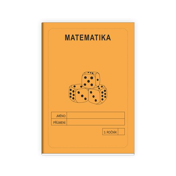 Školní sešit Matematika 3 ORANŽOVÁ