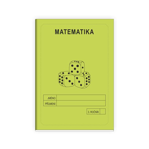 Školní sešit Matematika 3 ZELENÁ