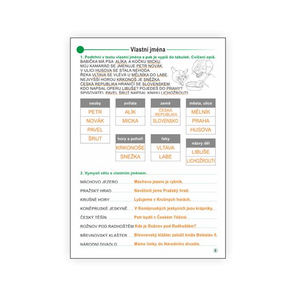 Český jazyk 3 první díl - klíč