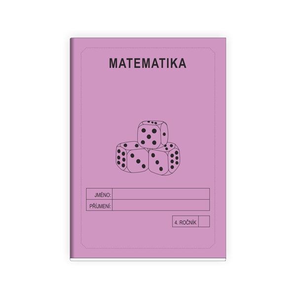 Matematika 4 - školní sešit FIALOVÁ