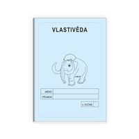 Školní sešit Vlastivěda 4 MODRÁ
