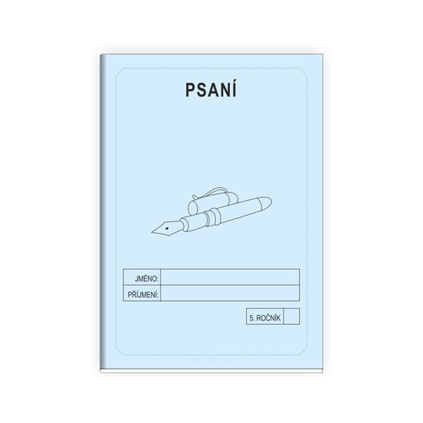Psaní 5 MODRÁ