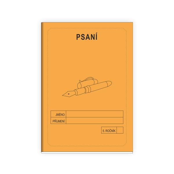 Psaní 5 ORANŽOVÁ