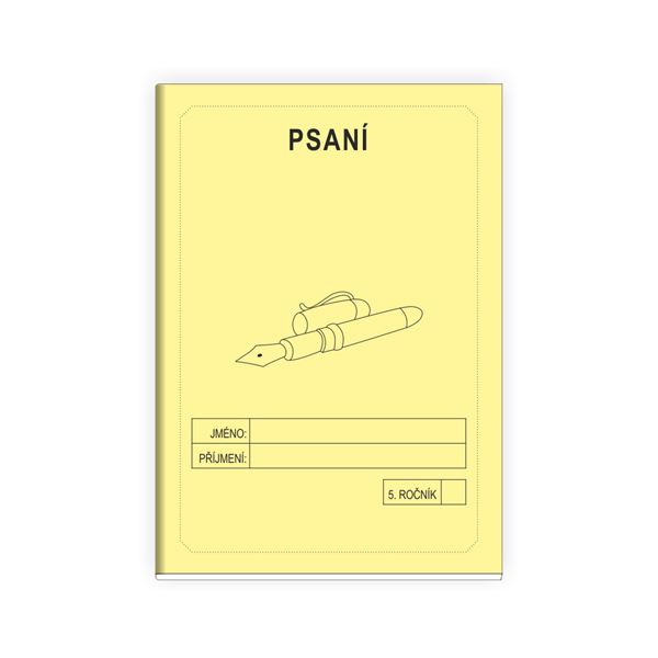 Psaní 5 ŽLUTÁ
