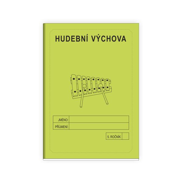  Hudební výchova 5 - školní sešit ZELENÁ