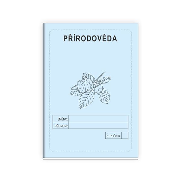 Školní sešit Přírodověda 5 MODRÁ