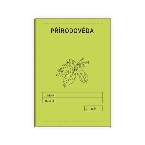 Školní sešit Přírodověda 5 ZELENÁ