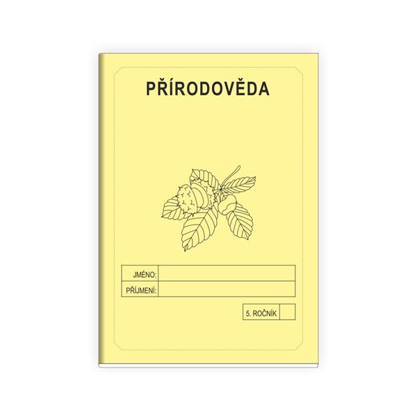 Školní sešit Přírodověda 5 ŽLUTÁ