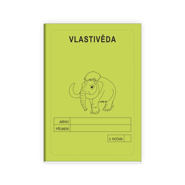 Školní sešit Vlastivěda 5 ZELENÁ