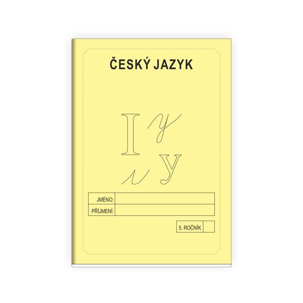 Český jazyk 5 - sešit ŽLUTÝ