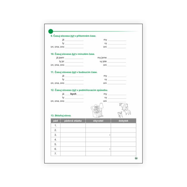 Český jazyk 3 - pracovní učebnice, 1. díl