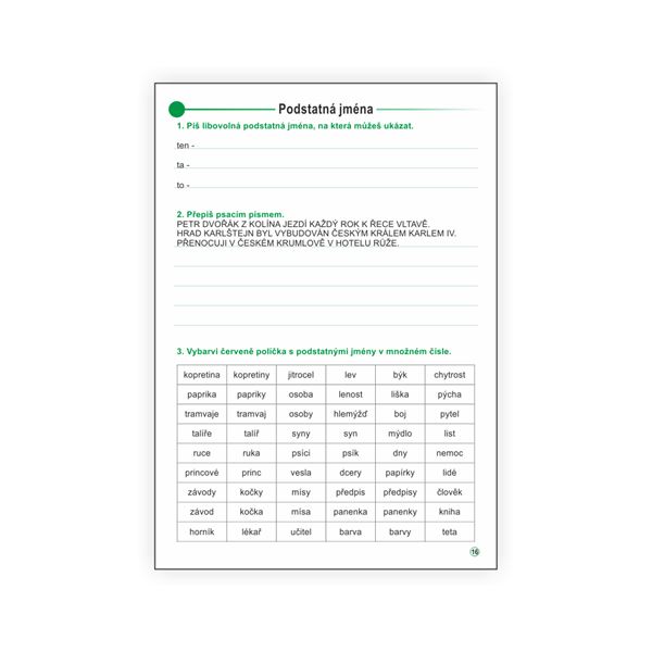 Český jazyk 3 - pracovní učebnice, 1. díl