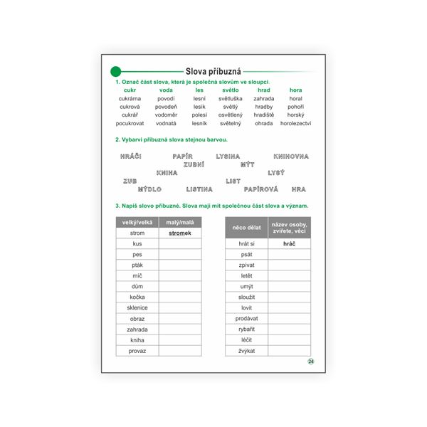 Český jazyk 3 - pracovní učebnice, 1. díl