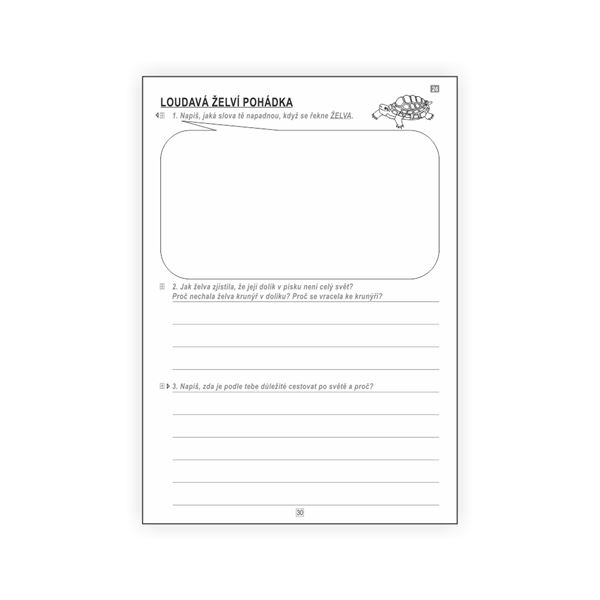 Čtení 2 - pracovní listy