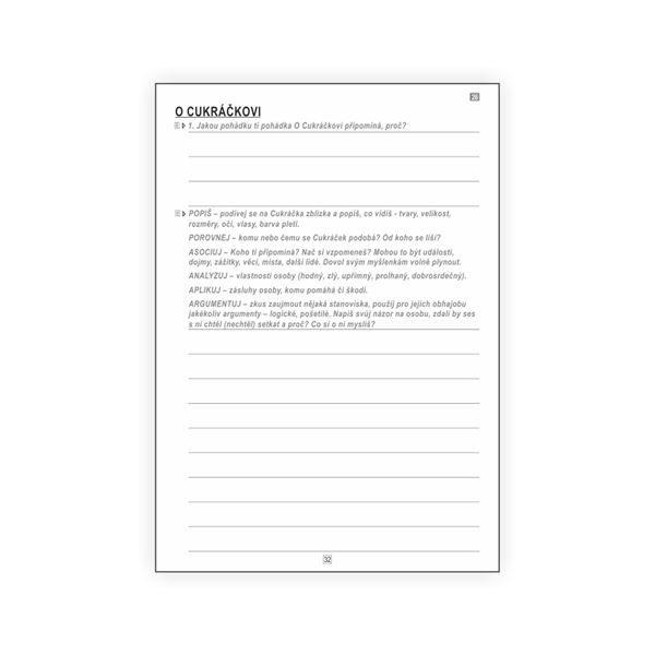 Čtení 2 - pracovní listy