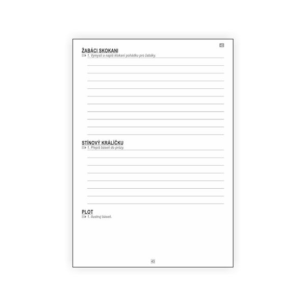 Čtení 4 - pracovní listy