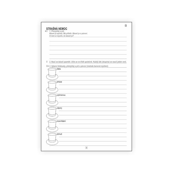 Čtení 4 - pracovní listy