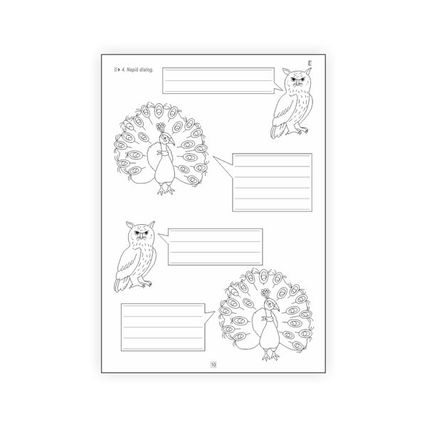 Čtení 4 - pracovní listy