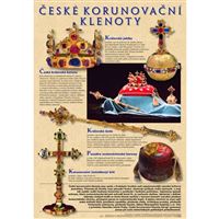 České korunovační klenoty - plakát