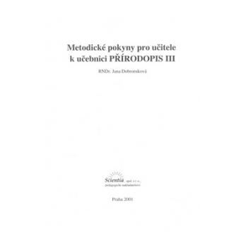 Přírodopis III pro 8.r.ZŠ - MP