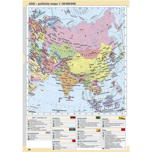 Školní atlas světa SHOCART