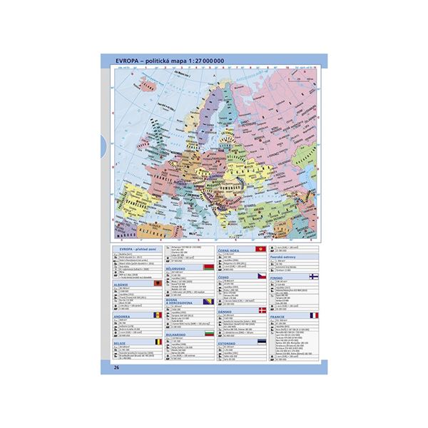 Školní atlas světa SHOCART