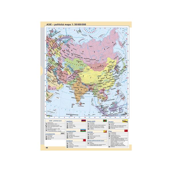 Školní atlas světa SHOCART