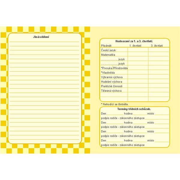 Žákovská knížka