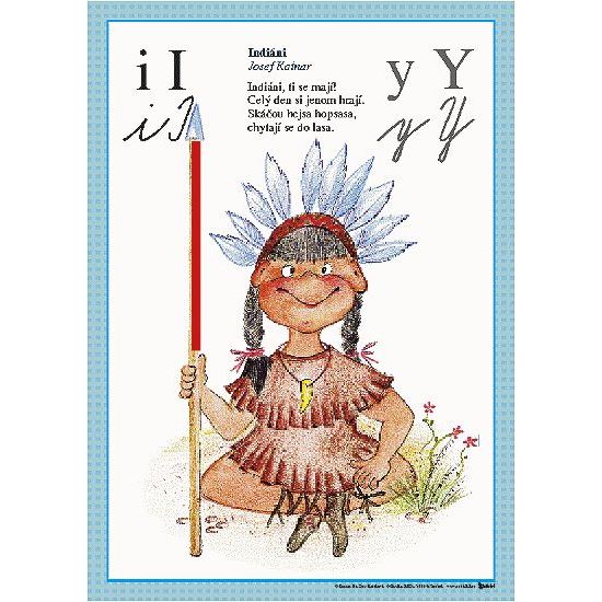 I - hláska I - obraz 70x100 cm