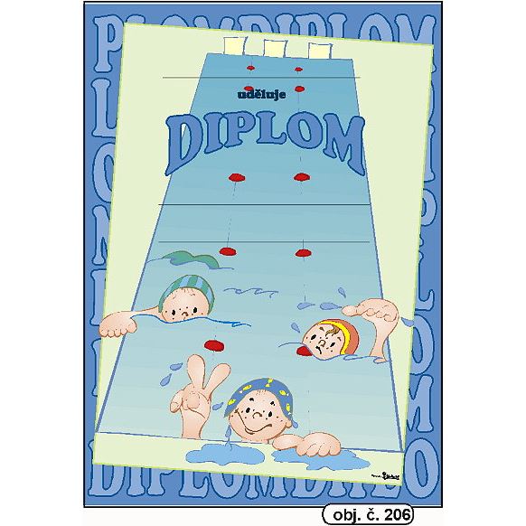 Diplom A4 - Plavci